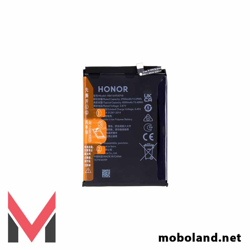 باتری اصلی گوشی آنر Honor X8 مدل HB416492EFW — تصویر ۳
