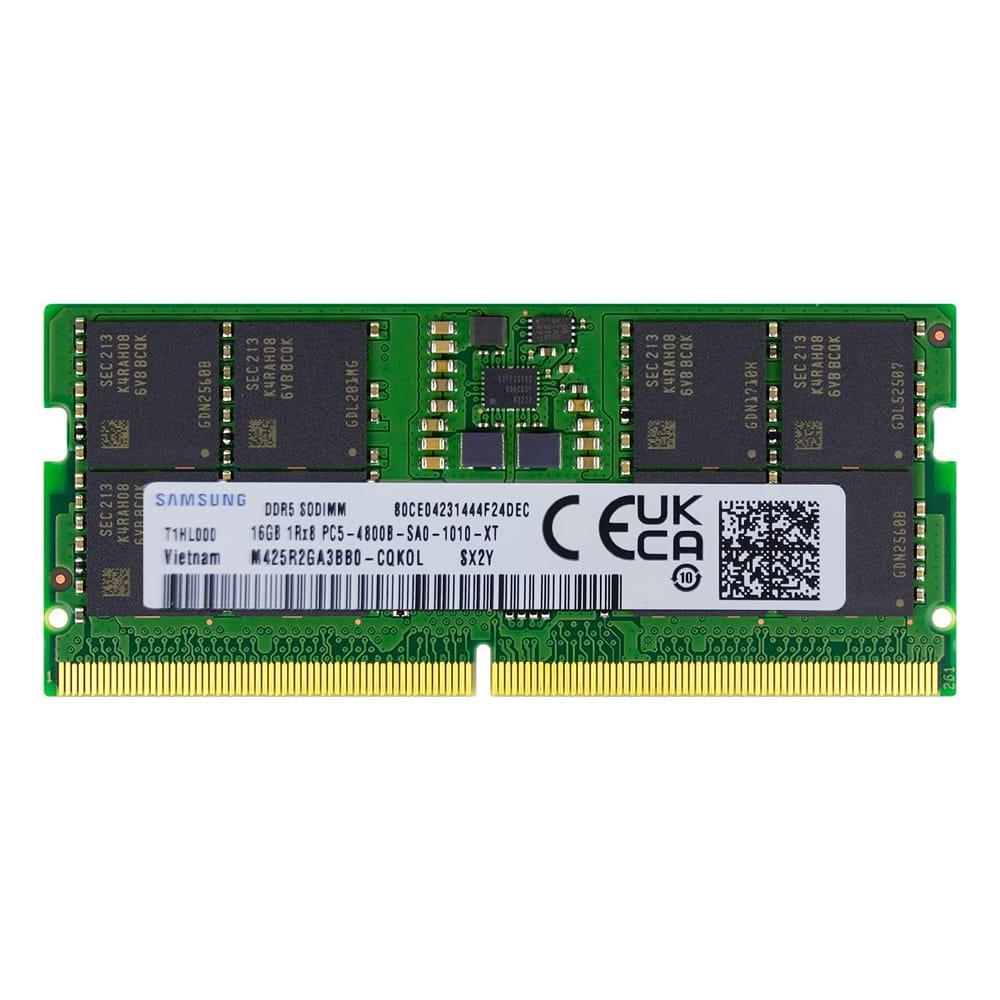 رم لپ تاپ سامسونگ RAM SAMSUNG CL40 DDR5 16GB 4800MHz