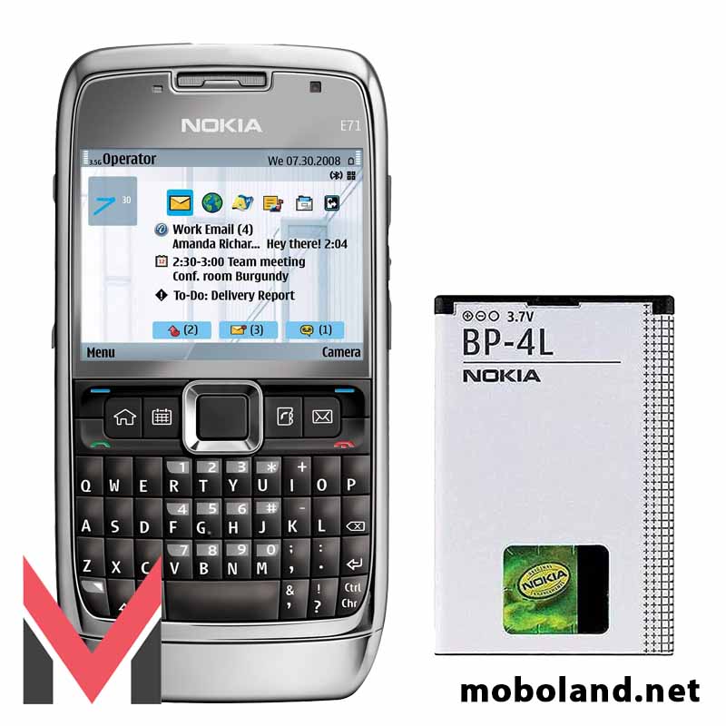 باتری اصلی گوشی نوکیا Nokia E71 BP-4L