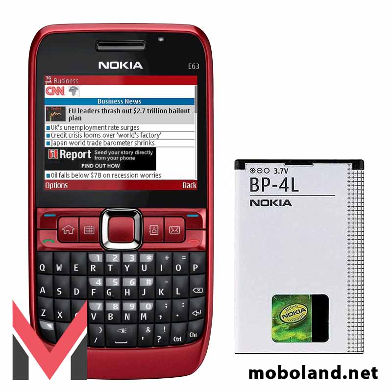 باتری اصلی گوشی نوکیا Nokia E63 BP-4L