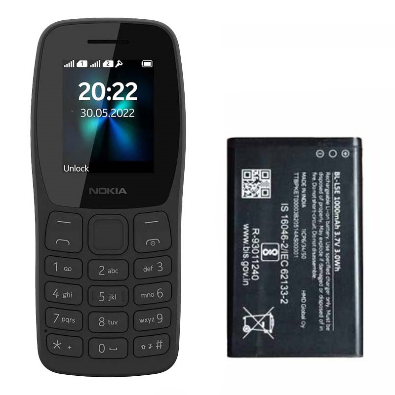 باتری اصلی گوشی نوکیا Nokia 110 2022 BL-L5E — تصویر ۴
