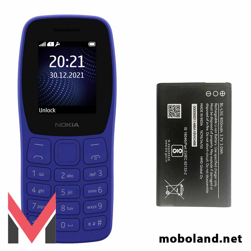 باتری اصلی گوشی نوکیا Nokia 105 2022 BL-L5J
