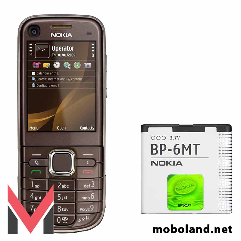 باتری اصلی گوشی نوکیا Nokia 6720 classic BP-6MT