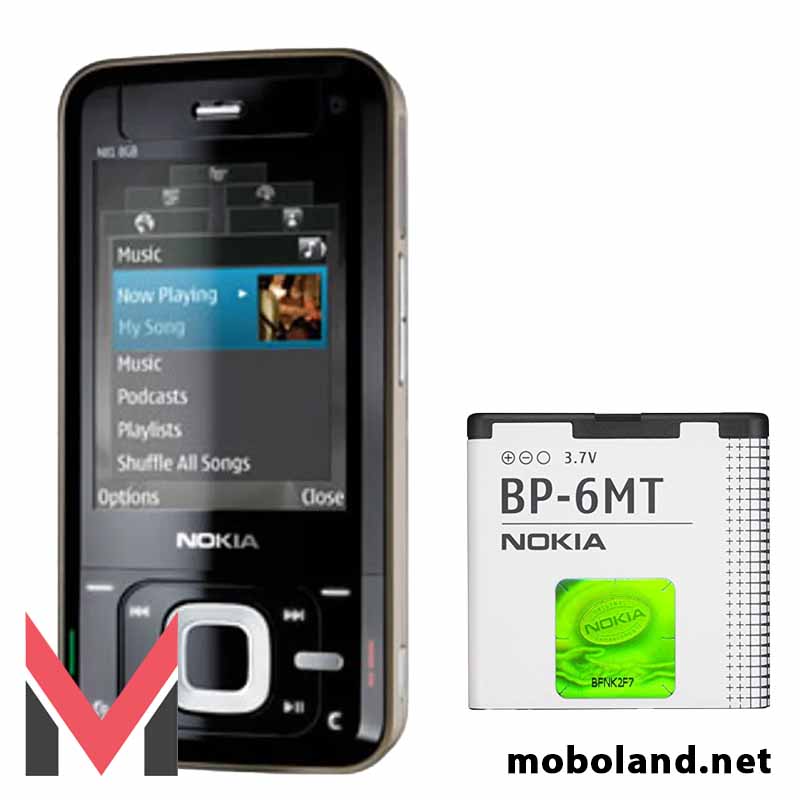 باتری اصلی گوشی نوکیا Nokia N81 8GB BP-6MT — تصویر ۵