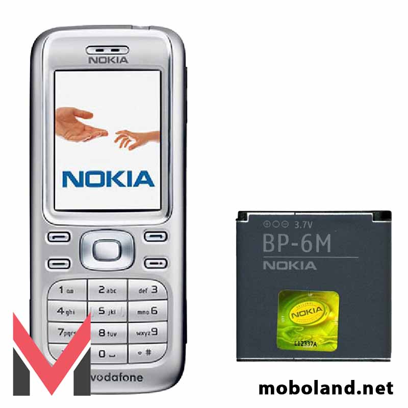 باتری اصلی گوشی نوکیا Nokia 3250 BP-6M — تصویر ۵
