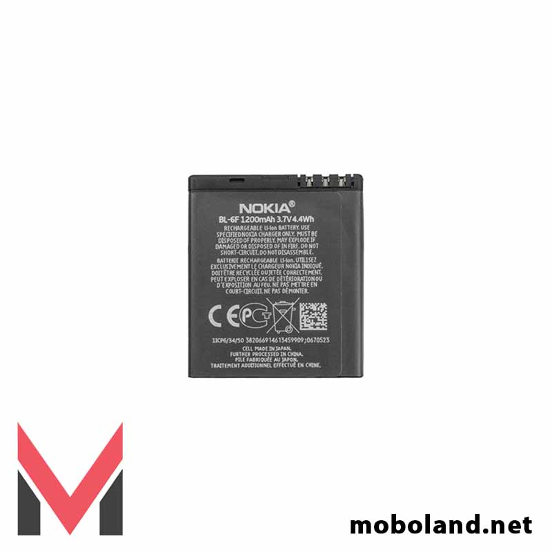 باتری اصلی گوشی نوکیا Nokia N95 8GB BL-6F — تصویر ۴