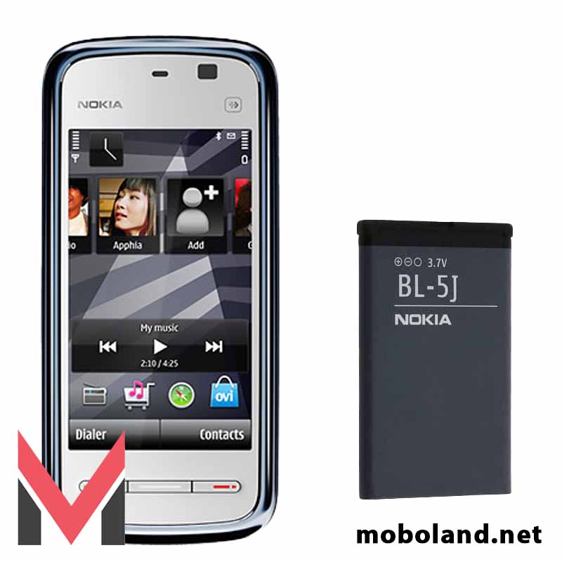 باتری اصلی گوشی نوکیا Nokia 5235 BL-5J — تصویر ۲