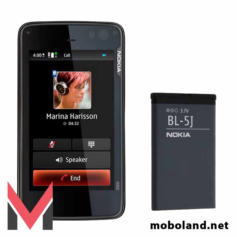 باتری اصلی گوشی نوکیا Nokia N900 BL-5J — تصویر ۲
