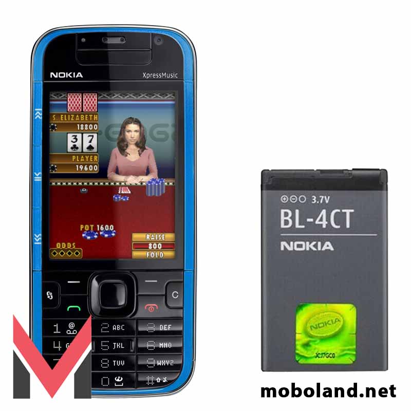 باتری اصلی گوشی نوکیا Nokia 5630 XpressMusic BL-4CT — تصویر ۲