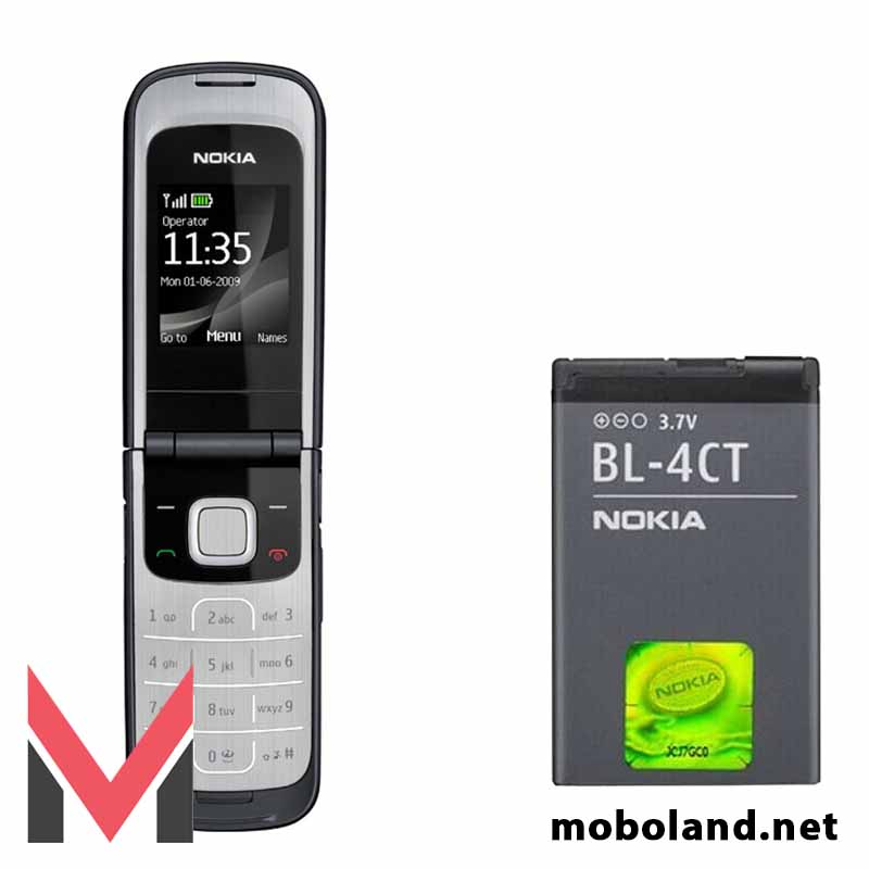 باتری اصلی گوشی نوکیا Nokia 2720 Fold BL-4CT — تصویر ۲