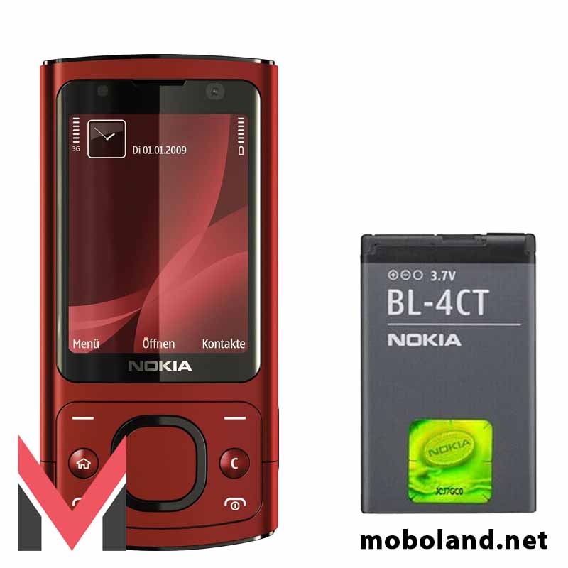 باتری اصلی گوشی نوکیا Nokia 6700 Slide BL-4CT