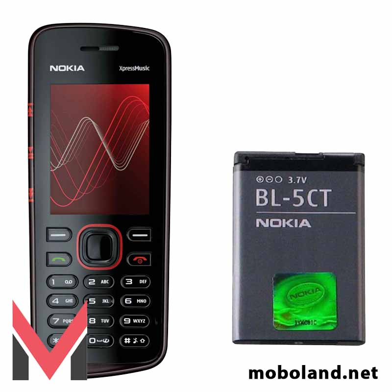 باتری اصلی گوشی نوکیا Nokia 5220 XpressMusic BL-5CT