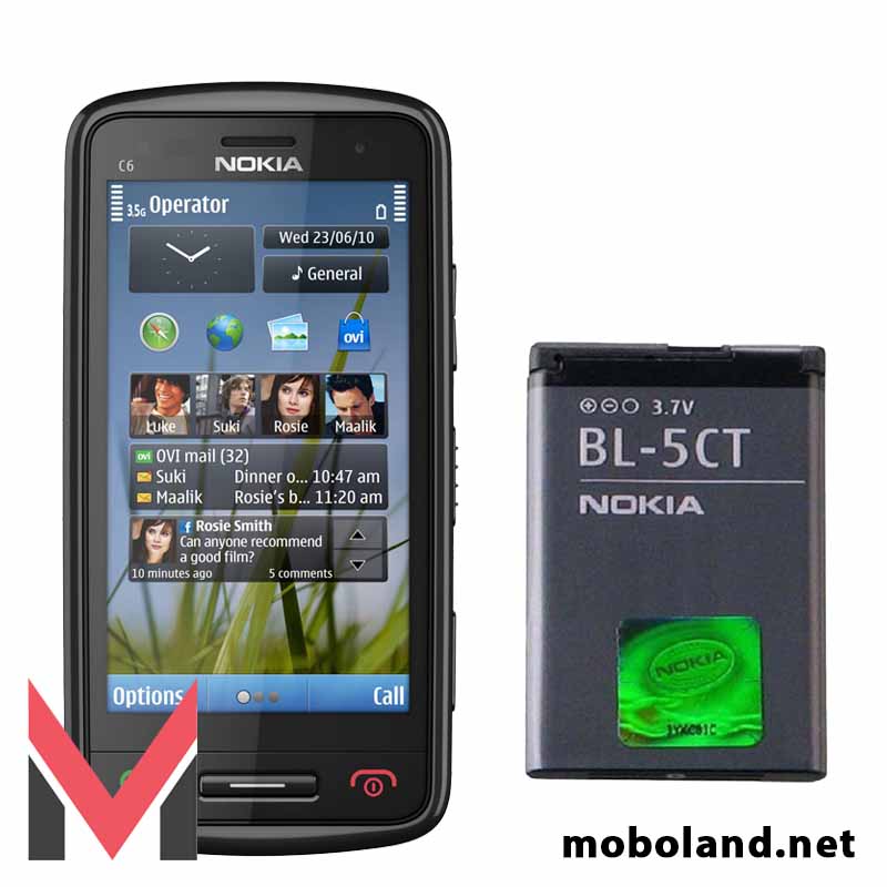 باتری اصلی گوشی نوکیا Nokia C6-01 BL-5CT
