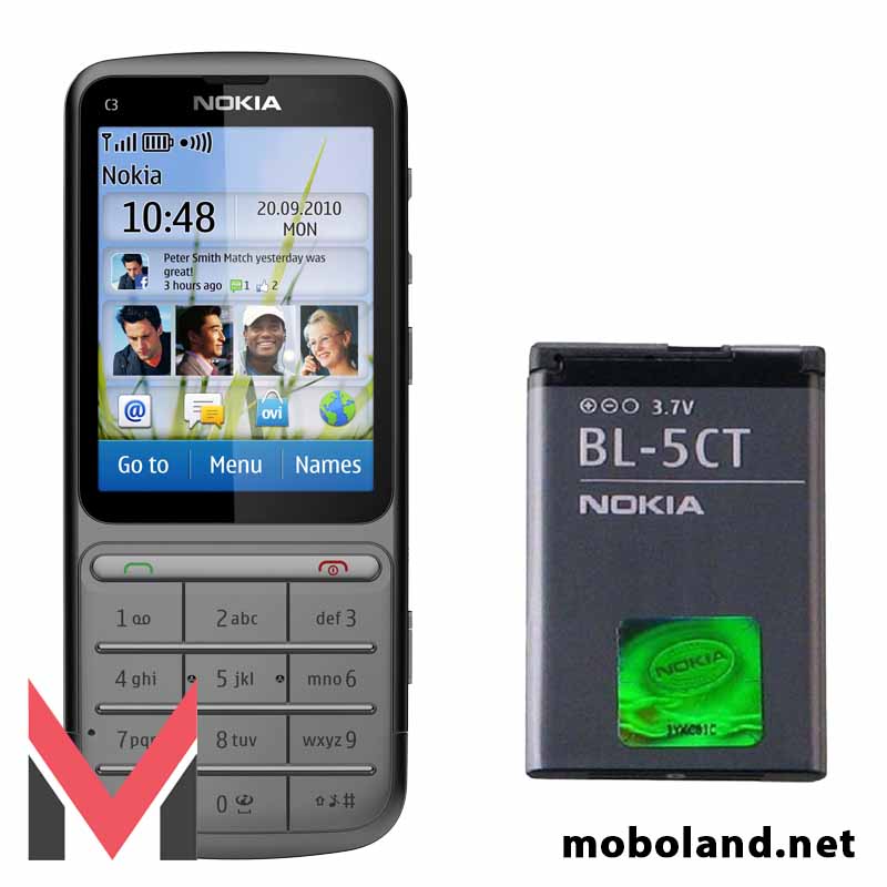 باتری اصلی گوشی نوکیا Nokia C3-01 BL-5CT