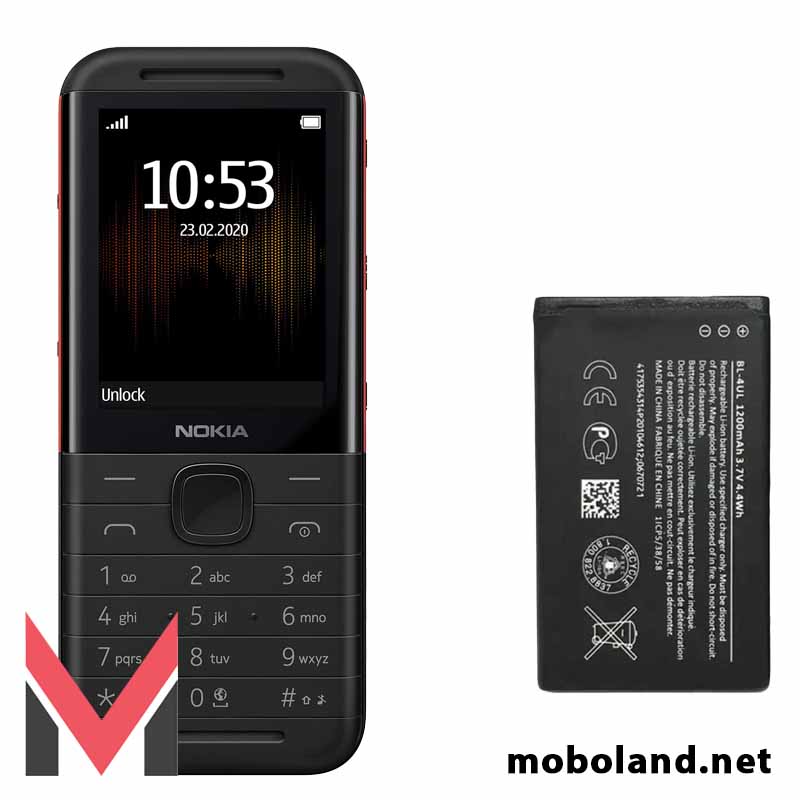 باتری اصلی گوشی نوکیا Nokia 5310 2020 BL-4UL — تصویر ۲