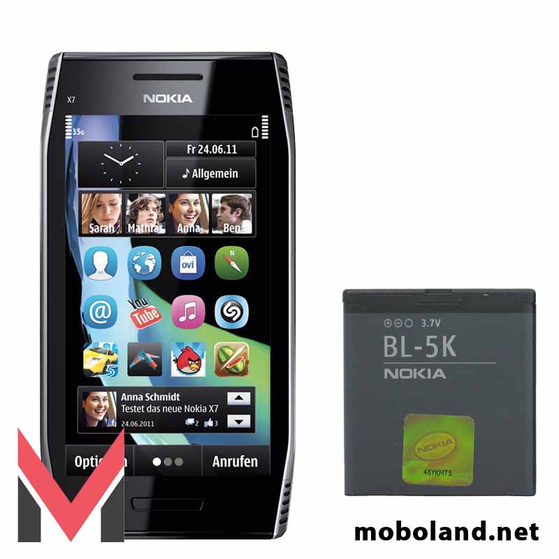 باتری اصلی گوشی نوکیا Nokia X7-00 BL-5K