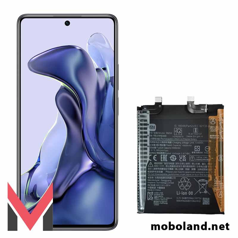باتری اصلی شیائومی Xiaomi 11T 5G مدل BM59