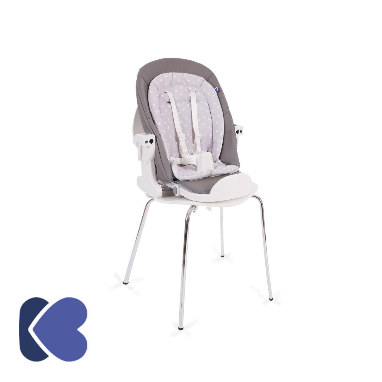 صندلی غذای تاب شو کیکابو kikkaboo مدل پریما Prima 3 in1 (کرم جدید) — تصویر ۵