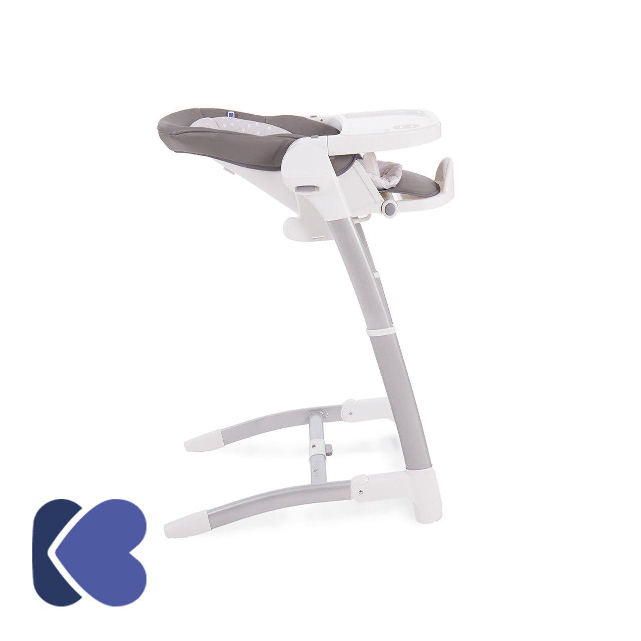 صندلی غذای تاب شو کیکابو kikkaboo مدل پریما Prima 3 in1 (کرم جدید) — تصویر ۷