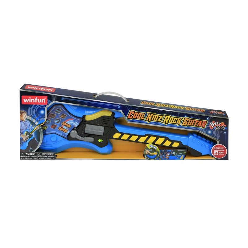 گیتار راک آبی وین فاین winfun کد 0020850 — تصویر ۳