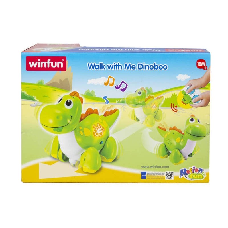 دایناسور کنترلی موزیکال وین فاین winfun کد 001141 — تصویر ۵