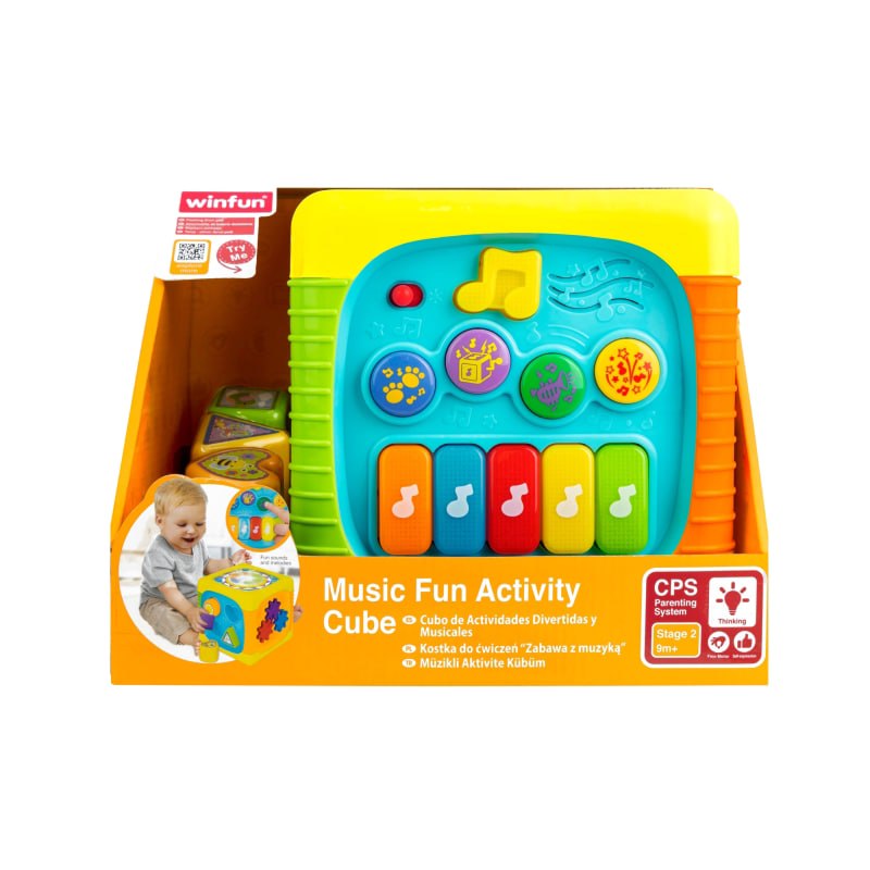 مکعب بزرگ موزیکال وین فاین winfun کد 00741