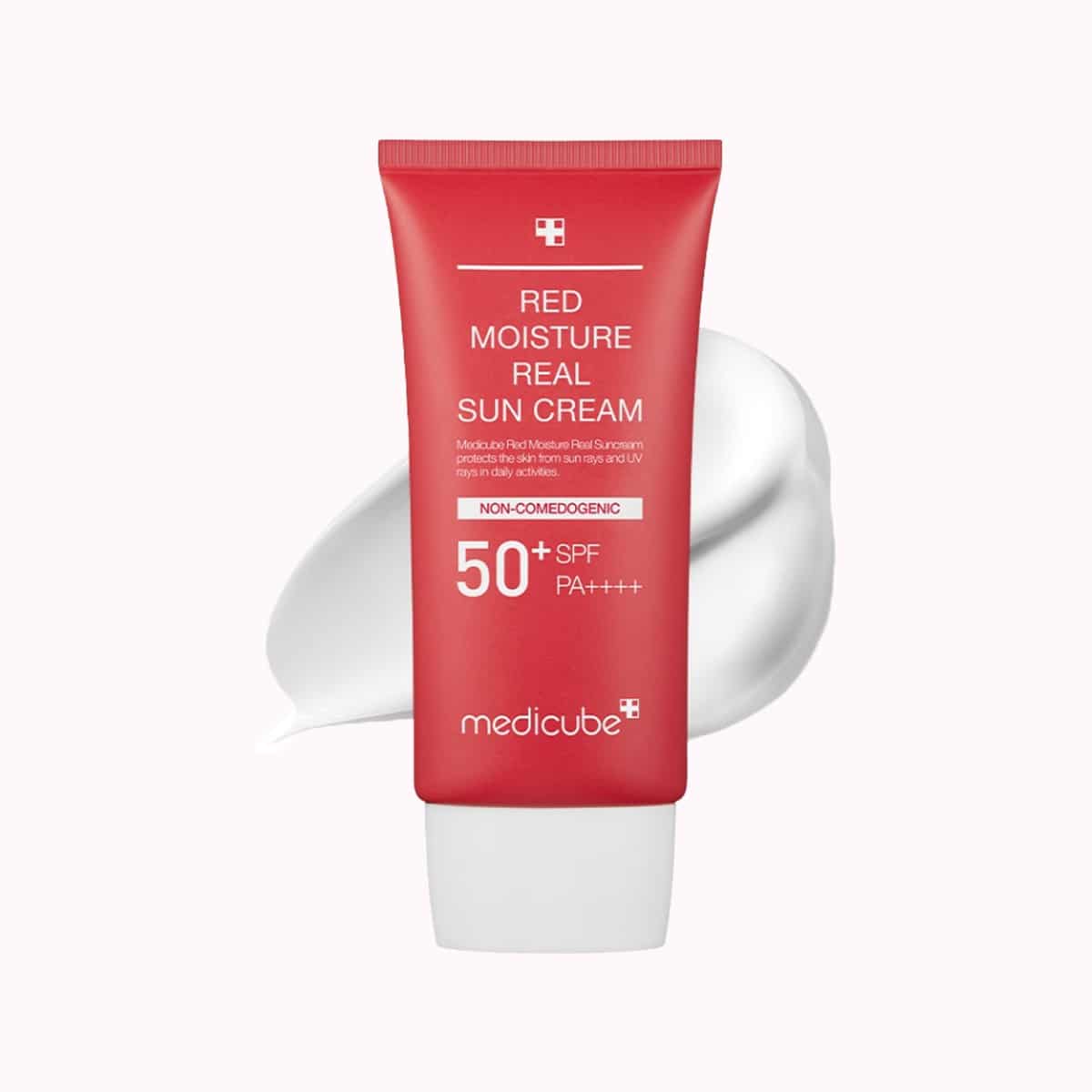 کرم ضد آفتاب مرطوب کننده مدی کیوب مدل RED MOISTURE حاوی +SPF50 — تصویر ۲