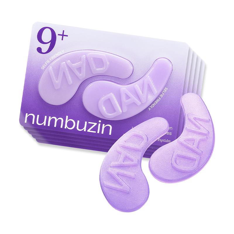 پچ زیر چشم NAD+ و کلاژن ضد چروک، ضد پف و تیرگی شماره 9 نامبوزین Numbuzin