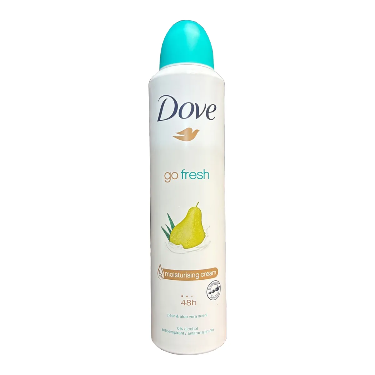 اسپری زیر بغل زنانه داو DOVE رایحه گلابی و آلوئه ورا حجم 250 میل