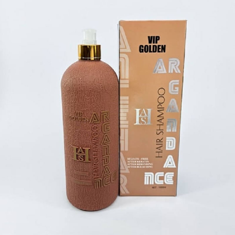 شامپو دنس هیر مدل VIP GOLDEN حجم 1000 میلی‌لیتر — تصویر ۲