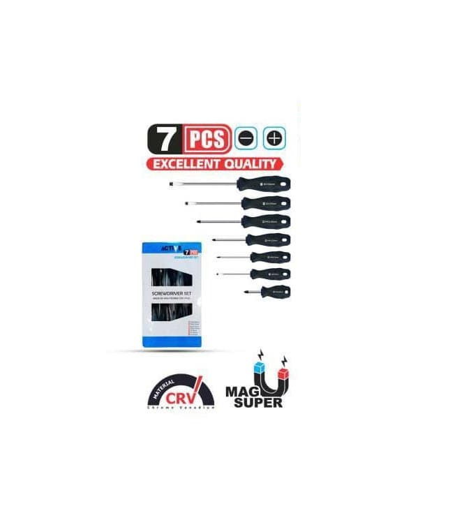 ست پیچگوشتی AC-6307PS اکتیو (7 تکه) — تصویر ۳