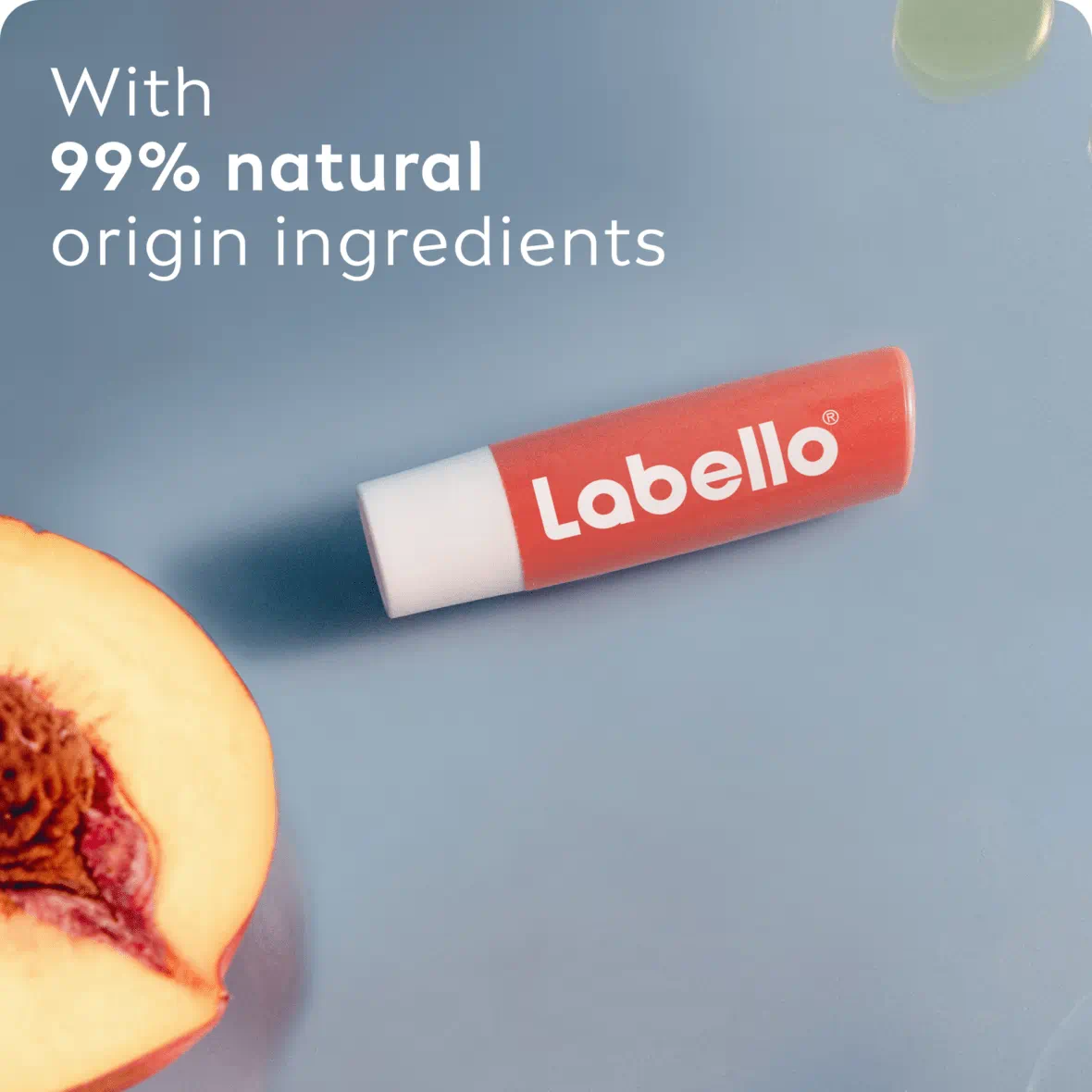 بالم لب شاین دار لابلو Labello رایحه هلو Peach — تصویر ۷