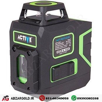 تراز لیزری شارژی AC-68360G اکتیو (نور سبز) — تصویر ۳