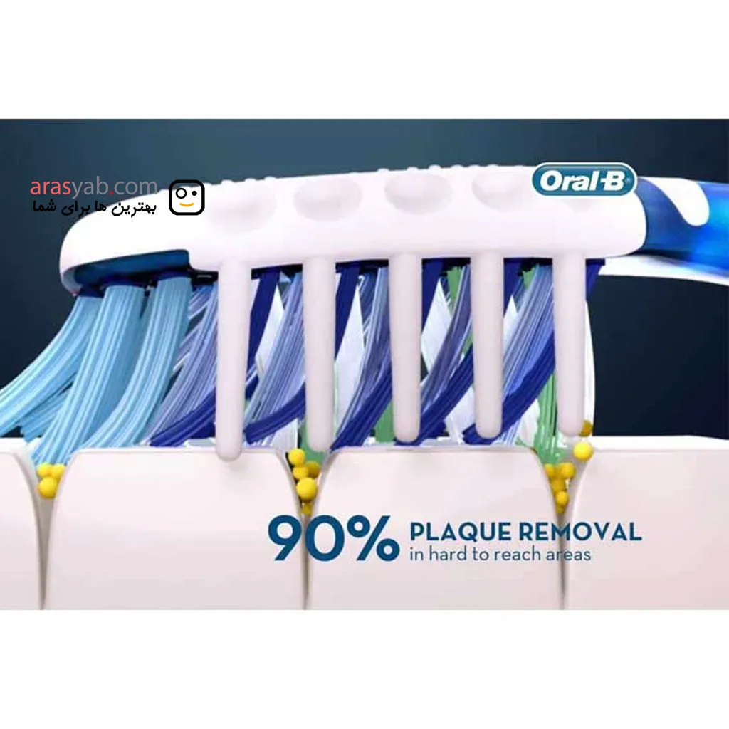 مسواک پرو اکسپرت Pro-Expert اورال بی Oral B با برس متوسط M|35 ساخت ایرلند — تصویر ۳