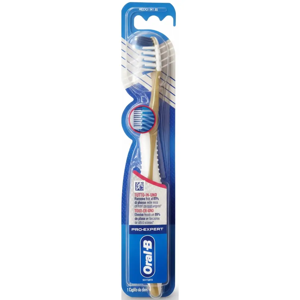 مسواک پرو اکسپرت Pro-Expert اورال بی Oral B با برس متوسط M|35 ساخت ایرلند — تصویر ۸