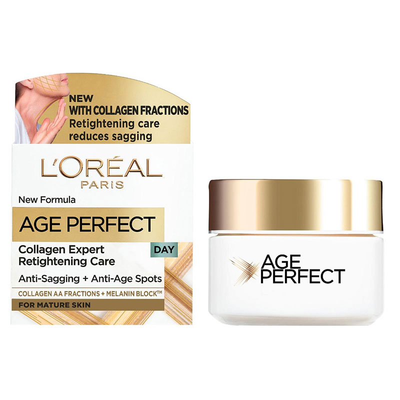 کرم روز ضد چروک بالای 50 سال Age Perfect لورال 50ml