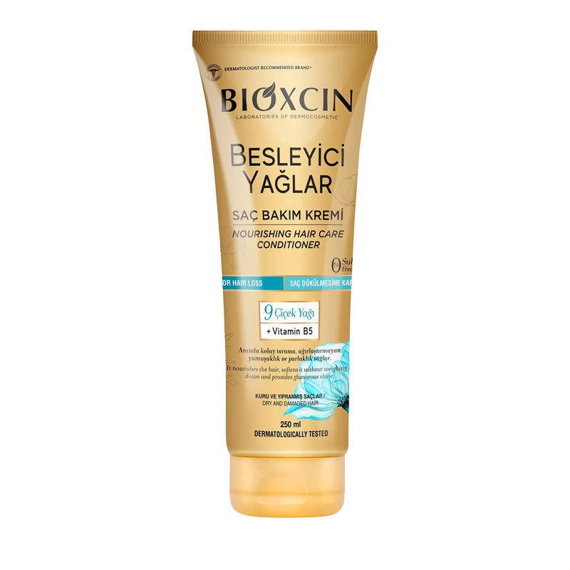 ماسک موی بدون سولفات بیوکسین Bioxcin حاوی ۹ گیاه با خاصیت ضد ریزش و تغذیه کننده حجم 250 میل