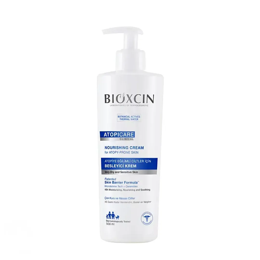 کرم آتوپیک بیوکسین Bioxcin مناسب پوست خیلی خشک و حساس حجم 500 میل — تصویر ۸