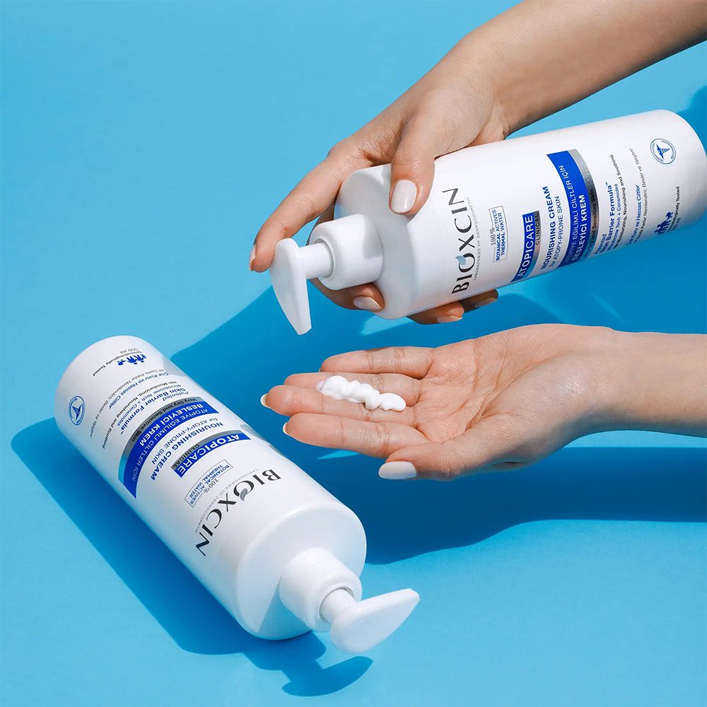 کرم آتوپیک بیوکسین Bioxcin مناسب پوست خیلی خشک و حساس حجم 500 میل — تصویر ۶