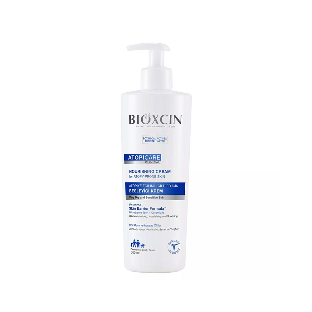 کرم آتوپیک بیوکسین Bioxcin مناسب پوست خیلی خشک و حساس حجم 500 میل — تصویر ۵