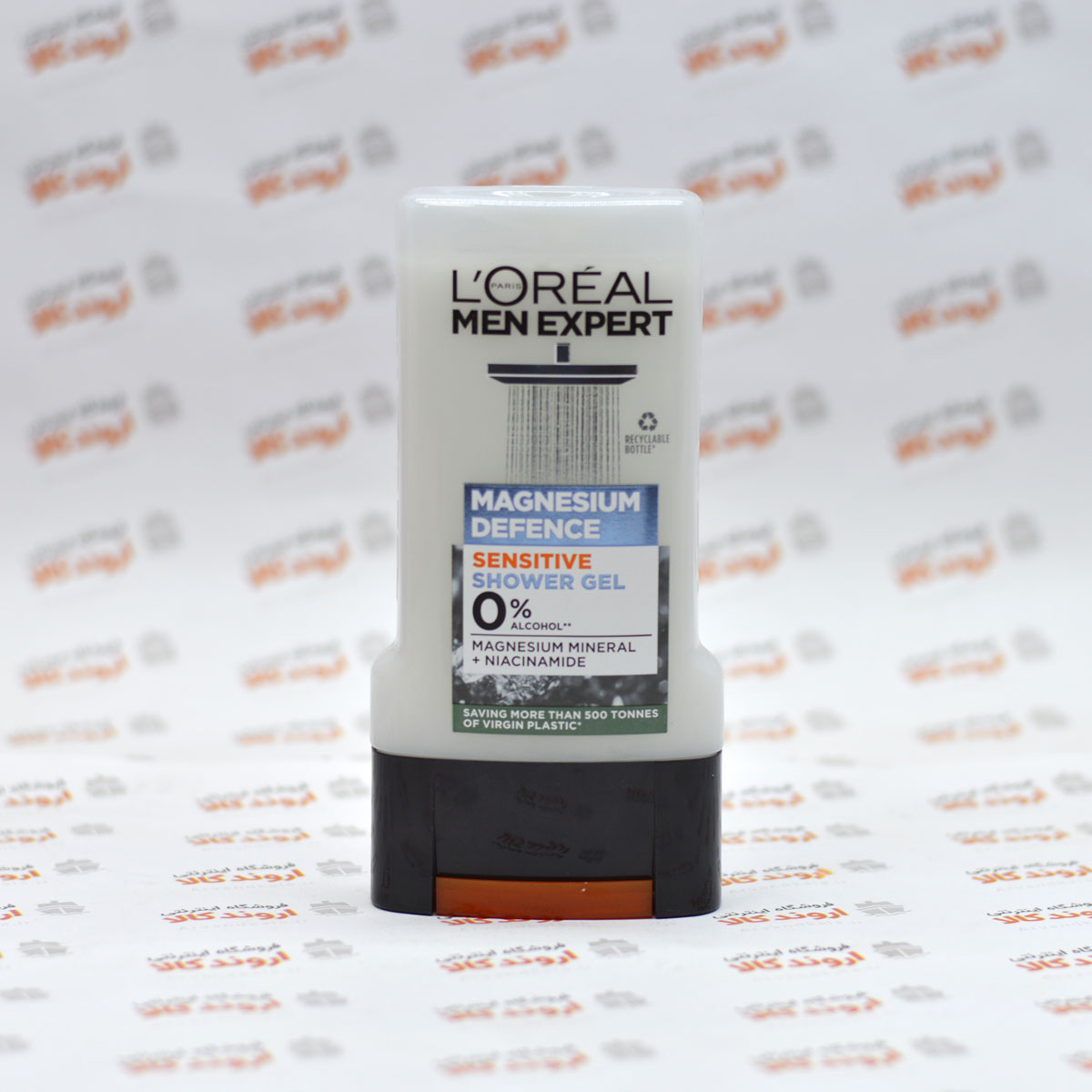 ژل دوش مردانه لورال حساس Sensitive مدل Magnesium Defence حجم 300 میل — تصویر ۴