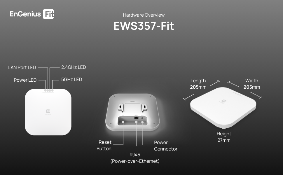 اکسس پوینت دوبانده EWS357-FIT اینجینیوس — تصویر ۶