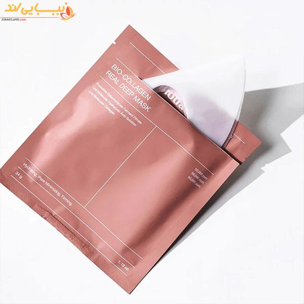 ماسک ورقه ای صورت کلاژن ساز بایودنس biodance مدل Bio Collagen — تصویر ۷