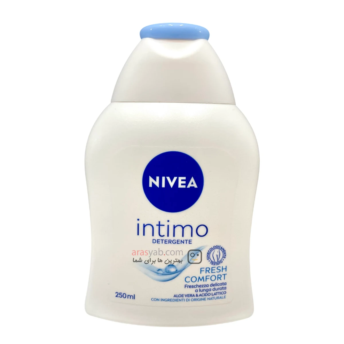 ژل شستشوی بانوان نیوا سری Intimo مدل Fresh Comfort حجم 250 میل