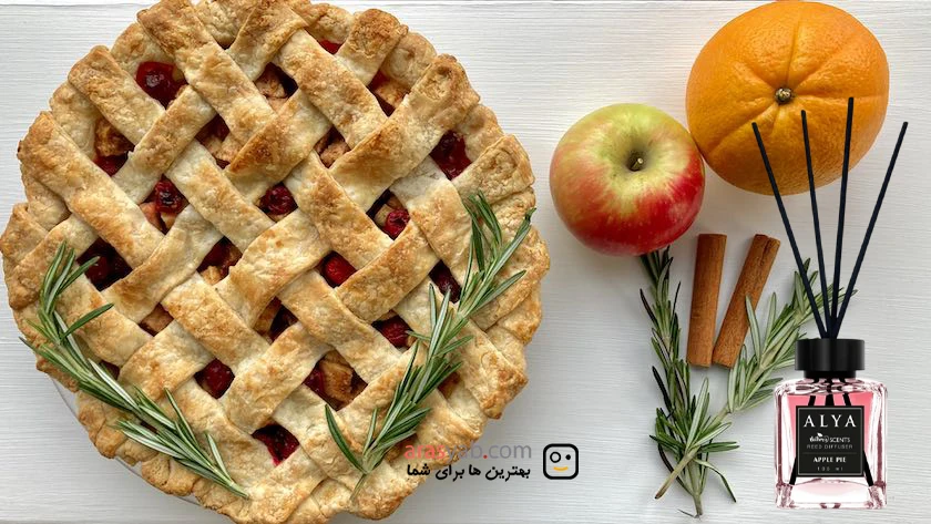خوشبو کننده هوا آلیا Alya با رایحه پای سیب Apple Pie حجم 100 میل — تصویر ۳
