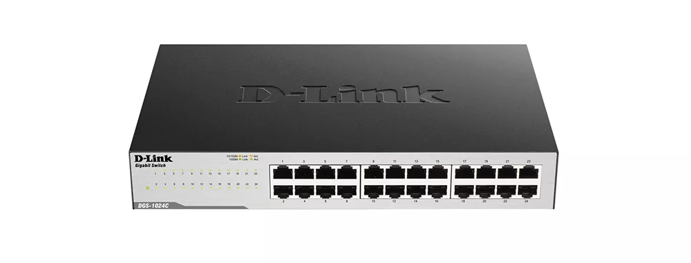 سوئیچ 24 پورت گیگابیتی Dgs-1024c دی لینک — تصویر ۵