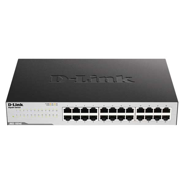 سوئیچ 24 پورت گیگابیتی Dgs-1024c دی لینک — تصویر ۶