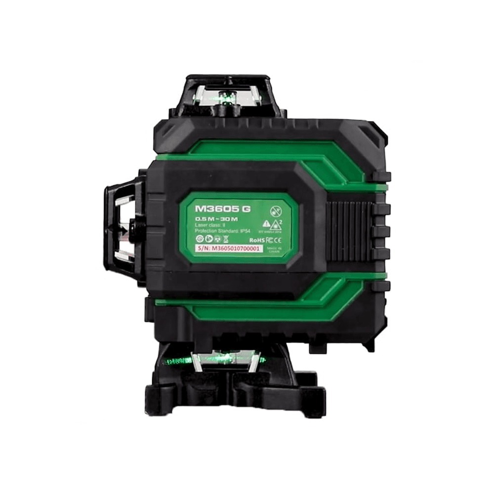 تراز لیزری 16 خط 360 درجه توسن مدل M3605G نور سبز — تصویر ۲