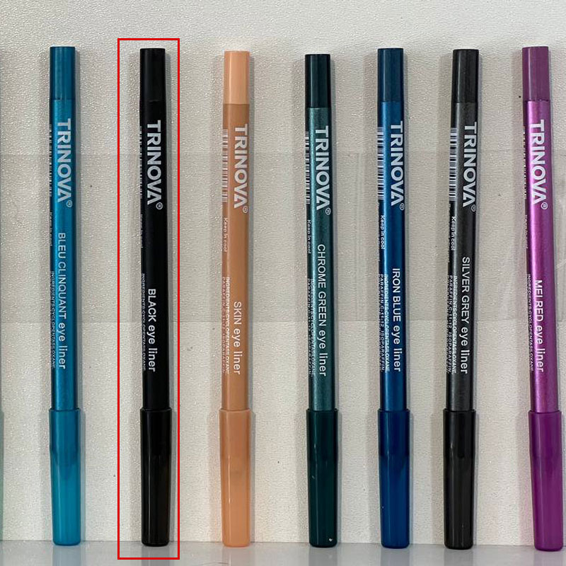 مداد چشم رنگ مشکی ترینوا ترکیه مدل Black eye liner