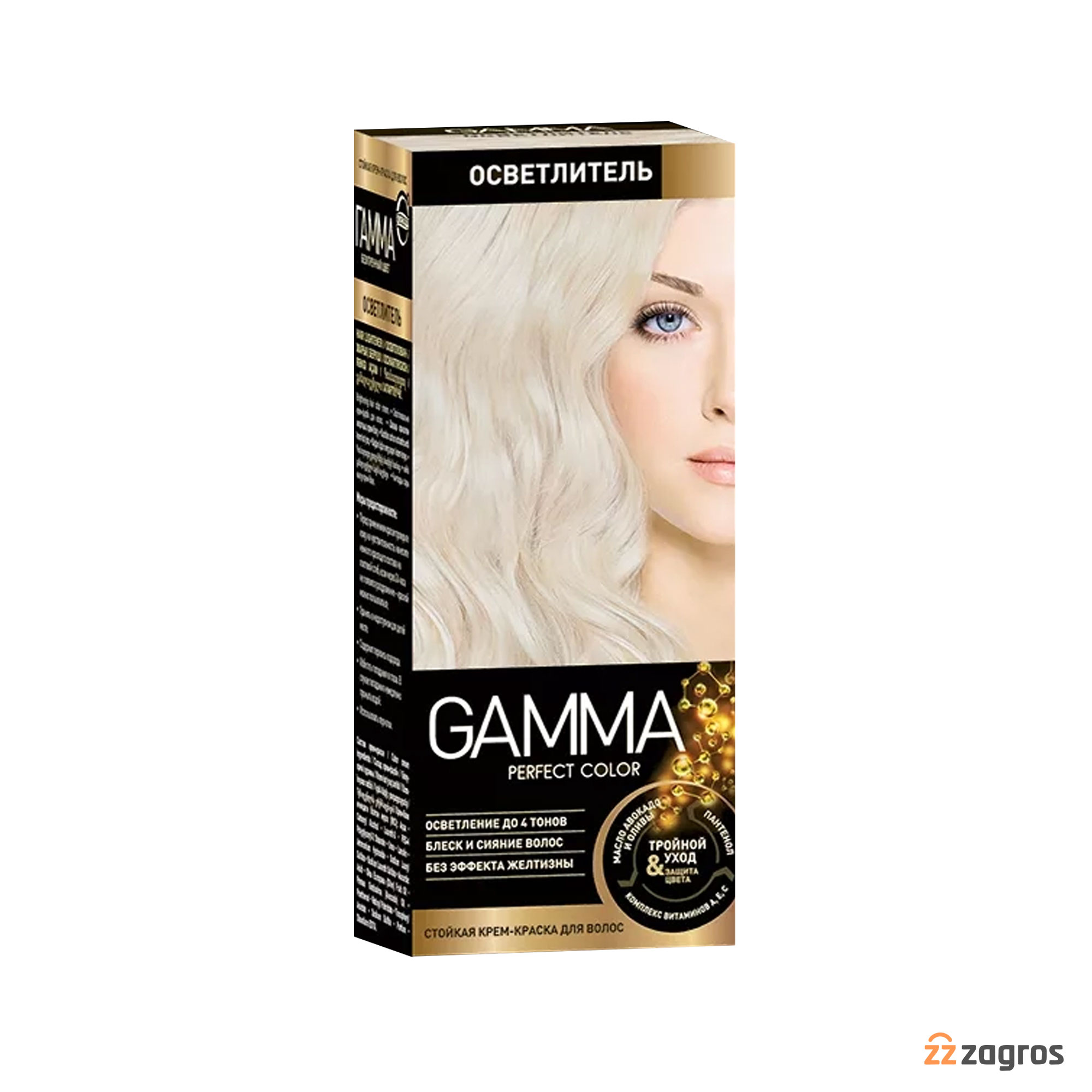 روشن کننده رنگ مو گاما پرفکت هیر Gamma Perfect Hair — تصویر ۷